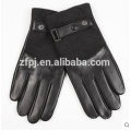 men's winter personalized lambskin cycling leather gloves